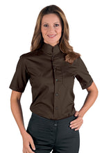 Carica l&#39;immagine nel visualizzatore di Gallery, Camicia Dublino Unisex coreana Cacao
