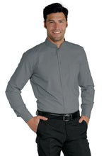 Carica l&#39;immagine nel visualizzatore di Gallery, Camicia Dublino Unisex coreana Grigia
