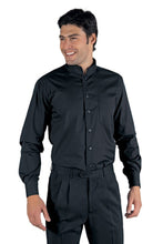 Carica l&#39;immagine nel visualizzatore di Gallery, Camicia Dublino Unisex coreana Nera

