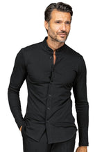 Carica l&#39;immagine nel visualizzatore di Gallery, Camicia Portorico Unisex Jersey nera
