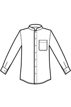Carica l&#39;immagine nel visualizzatore di Gallery, Camicia Dublino Unisex disegno front
