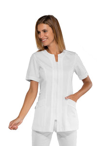 Casacca Aruba bianca con cerniera Zip 