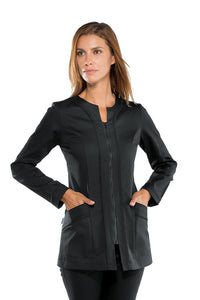 Casacca Aruba nera con cerniera Zip