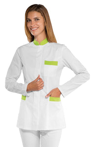 Casacca Donna coreana Costa rica bianca e verde