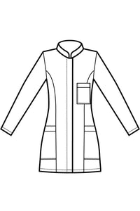 Casacca Donna coreana Costa rica  disegno front