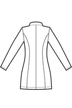 Carica l&#39;immagine nel visualizzatore di Gallery, Casacca Donna coreana Costa rica  disegno rear
