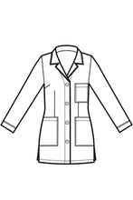 Carica l&#39;immagine nel visualizzatore di Gallery, Casacca Ginevra disegno front
