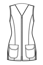 Carica l&#39;immagine nel visualizzatore di Gallery, Casacca Marakaibo disegno front
