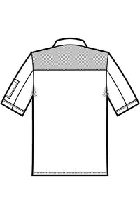 Casacca Parker disegno rear