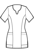 Carica l&#39;immagine nel visualizzatore di Gallery, Casacca Tiffany disegno front
