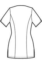Carica l&#39;immagine nel visualizzatore di Gallery, Casacca Tiffany disegno rear
