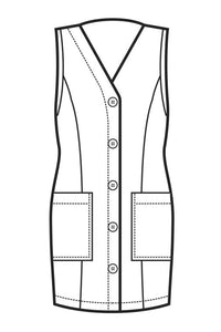 Casacca Tropea disegno front