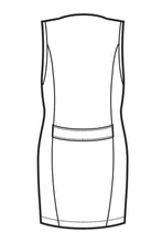 Carica l&#39;immagine nel visualizzatore di Gallery, Casacca Tropea disegno rear
