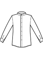 Carica l'immagine nel visualizzatore di Gallery, Camicia Detroit disegno front
