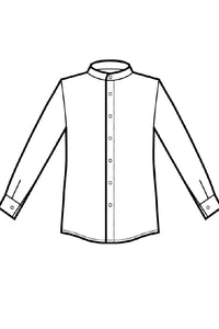 Camicia Detroit unisex disegno front