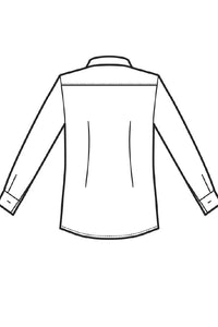 Camicia Detroit unisex disegno rear