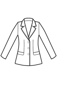 Disegno giacca Donna Atlanta front