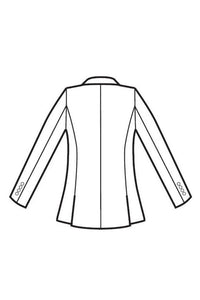 Giacca Donna Nairobi disegno rear
