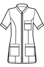 Carica l&#39;immagine nel visualizzatore di Gallery, Casacca Florida disegno front
