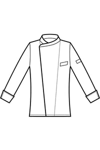 Giacca cuoco osaka disegno front