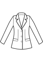 Carica l&#39;immagine nel visualizzatore di Gallery, Giacca Donna Portland disegno front
