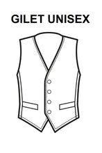 Carica l&#39;immagine nel visualizzatore di Gallery, Gilet Unisex Blu cina - ITALIADIVISE
