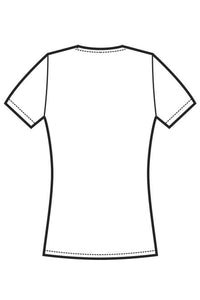 Maglietta stretch isacco disegno rear