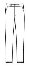 Carica l&#39;immagine nel visualizzatore di Gallery, Pantalone unisex seattle disegno front
