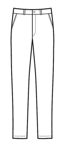Pantalone unisex seattle disegno front