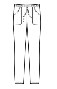 Pantalone unisex disegno front